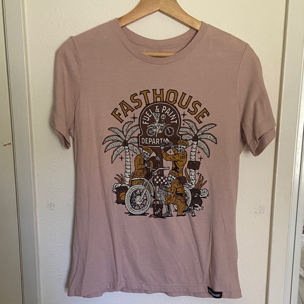 Women’s Gravel Pink Fasthouse Graphic T-Shirt